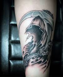 Shop spirit halloween for an incredible selection of halloween costumes, halloween decorations, halloween accessories, and halloween makeup. Minimalist Grim Reaper Tattoo Simple Novocom Top