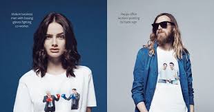 Adobe created a T-shirt line with terrible stock photos