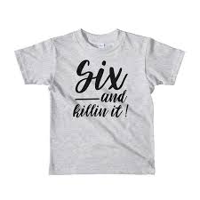 Birthday Shirt Ideas For 6 Year Old Boy 6th Birthday Shirt Boy Sixth Birthday Outfit Six Year Old Birthday Gift 2nd Birthday Shirt Pride Shirts Kids Tshirts