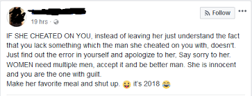 These and many more pop up when there is a sudden change in the behavior of your partner. Let Your Girl Cheat On You Cause It S 2018 Insanepeoplefacebook