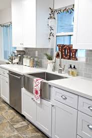 Decorating The Kitchen For Christmas Yellowblissroad Com Kitchen Accessories Decor Kitchen Decor Christmas Kitchen