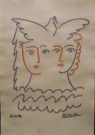 Art picasso picasso drawing picasso paintings picasso portraits picasso style artwork paintings painting art famous artwork face paintings picasso drawing by pirouline on deviantart deviantart is the world's largest online social community for artists and art enthusiasts, allowing people to connect through the creation and sharing of art. Pablo Picasso Peace Dove And Faces 1956 Mutualart