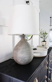 Diy Faux Cement Lamp Designed Simple