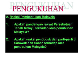 Sarawak dan sabah ke dalam malaysia diharapkan dapat menjadi benteng. Pengukuhan 1 Cadangan Pembentukan Malaysia Ppt Download