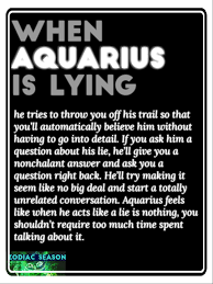When Aquarius Lies Aquarius Quotes Aquarius Medical Astrology