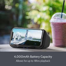 <25 w support memory card: Tragbarer Bluetooth Lautsprecher Mit Wireless Charger 4000mah Akku Lautsprecher Und Handyhalterung Mit Ladefunktion Ladegerat Qi Desktop Lautsprecher Box Handy Stander Handyhalter Tisch Schwarz Amazon De Elektronik Foto