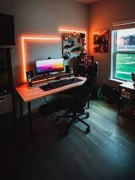Pin By Martina Bigoritto On Casassss Gaming Room Setup Bedroom Setup Game Room Design