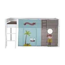 Tente Pour Lit D Enfant Mi Haut Multicolore Pirate Les Rideaux Rideaux Stores Et Voilages Linge De Maison Decora Lit Enfant Tente De Lit Lit Mi Haut