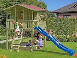 Sie suchen ein spielhaus aus holz für den garten. Kinder Garten Spielhaus Stelzenhaus Leon Holz Impragniert 226 X 240 X 304 Cm Eur 692 90 Picclick De