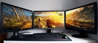 Shop with confidence for your perfect monitor whether it's 4k, 144hz, gaming monitor or ips, we have the right monitor for you. How To Set Up Three Monitors For Ultrawide Multi Monitor Pc Gaming Rock Paper Shotgun