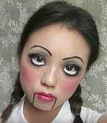 ventriloquist doll makeup tutorial