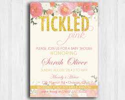 Baby shower invitation wordings ideas to create a memorable invitation. Tickled Pink Printable Baby Shower Invitation The Baby Bee