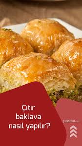 Citir Baklava Nasil Yapilir Yemek Tarifleri Yemek Gida