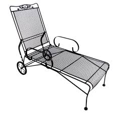 Wrought Iron Chaise Lounge Chairs Outdoor Lounge Chair Outdoor Patio Chaise Lounge Arlington House