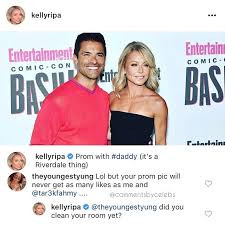 We did not find results for: Kelly Ripa Trolls Daughter Lola On Instagram Daily Mail Online