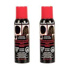 Read honest and unbiased product reviews from our users. Amazon Com Jerome Russell Spray On Color Black Hair Thickener For Fine And Thinning Hair Conceals Bald Spots Grey Hair Hides Root Re Growth Works For Men And Women 3 5 Oz 2 Pack Beauty