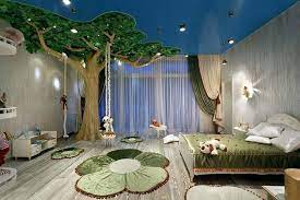 A bed often becomes a centerpiece of a kids' room or at least an important part of it, and you can even make a statement with a bed. Modern Toddler Boys Room Novocom Top