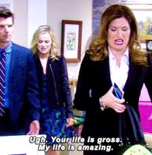 Parks and rec kathryn hahn gif. 7x07 Cs Ts Donna And Joe Gif On Gifer By Agann