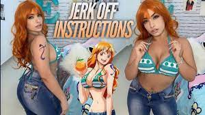 Nami from One Piece cosplay JERK OFF INSTRUCTIONS JOI big butt redhead cum  countdown - RedTube