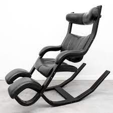 Varier recliner gravity balance 2330 allow your body to move intuitively, gliding from one sitting position to the next. Leather Gravity Balans Relax Armchair By Peter Opsvik For Stokke Petagadget Black Friday Stores Black Friday Gift Black Friday Shopping