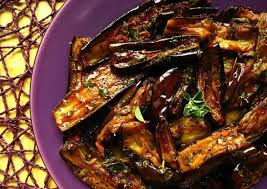 Marinated Eggplant Recipe Chef Marcus Samuelsson Marinated Eggplant Recipe Eggplant Recipes Recipes