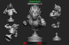 Would you like to support cults? 3d Printed Vegeta Bust Dragon Ball Z By Bstar3dprint Pinshape