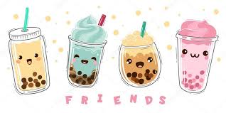 Find & download free graphic resources for boba tea. Bubble Tea Popular Milk Tea With Tapioca Modern Taiwanese Pearl Liquid Dessert With Balls Soft Boba Drinks Plastic Cup With Emotions Smile Faces Characters Green And Fruit Tea Cartoon Vector Set