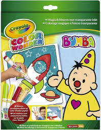 Kinderen zijn nooit te jong om te kleuren. Crayola Color Wonder Bumba Kleurboek Met 5 Knoeivrije Viltstiften Bol Com