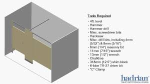 The period during which partitions units are warranted is as follows, measured from the date of our invoices: Bathroom Instructions For Commercial Toilet Partitions