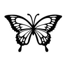 Black And White Stencil Butterfly Outline Monarch Butterfly Rubber Stamp Mounted Wood Block Art Stamp Etsy In 2020 Butterfly Drawing Butterfly Stencil Butterflies Svg