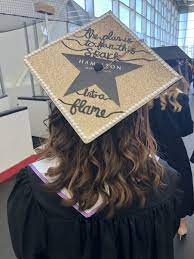 Hamilton Graduation Cap With Song Lyrics College Graduation Cap Decoration Graduation Cap Pictures Graduation Cap