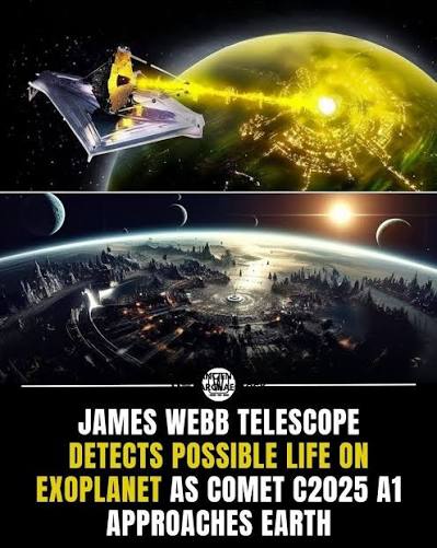 Astronomers using the James Webb Space Telescope have spotted a distant exoplanet that appears to be glowing with strange, patterned lights.
