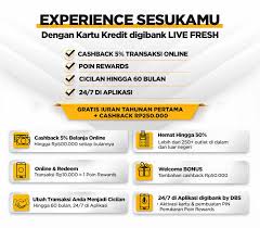 Salah satunya kenyamanan di bandara seluruh dunia, limit 2x lipat dari kartu kredit yang masih aktif. Apply Kartu Kredit Digibank Live Fresh Via Online