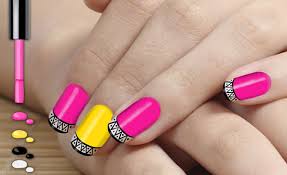 But if you are daring enough, you can totally rock this summer by flaunting bold. Awesome Neon Nail Art Ideas