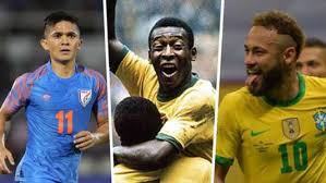 Sunil chhetri has set numerous records over the last two decades. Neymar Closing In On Sunil Chhetri Pele After Venezuela Goal Football Reporting