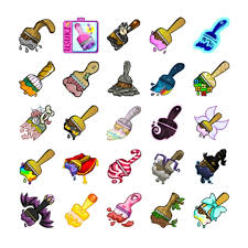 Neopets - All Paint Brushes - Paint your pet! Rapid Delivery Virtual Item