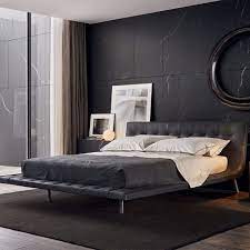 The white seating area serves as the focal point of this modern designed living room. Modern Bedroom Designs Dark Novocom Top