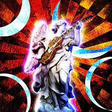 Nft Angel Playng Guitar 3 On Rays Background In 2021 Cool Photos Rare Baseball Cards Development