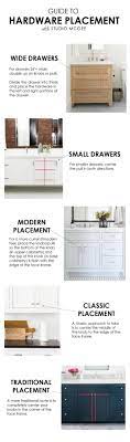 My kitchen cabinets are going in today, and i have to decide where to put the pulls. Cabinet Hardware Placement Guide Studio Mcgee Cabinet Hardware Placement Home Kitchen Cabinet Hardware