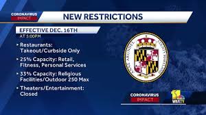 Some restrictions will remain in place: 4 Weeks Of Covid 19 Restrictions Enacted In Anne Arundel County