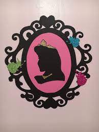 Framed Sleeping Beauty Sleeping Beauty Silhouette Sleeping Beauty Framed Silhouette Sleeping Beau Sleeping Beauty Party Aurora Party Girls Birthday Party