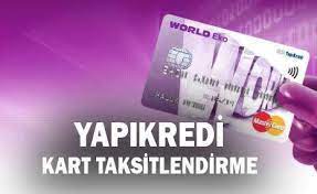 Bu kapsamda world kart yapılan alışverişi taksitlendirme işlemi nasıl. Kredi Karti Borcu Taksitlendirme Yapi Kredi Bankasi