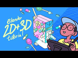 Blender 2d 3d For Beginners Drawing And Animating With Greasepencil Blender 2 8 Part 1 In 2020 Drawing For Beginners Science Fiction Art Retro Animation Reference