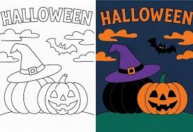 Image result for printable halloween coloring pages