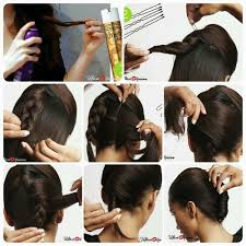 From 3.bp.blogspot.com and then divide your hair at the center, and french braid one from the top to bottom and the other at the bottom to the top and tie both the ends with a hair tie. The Easiest Way To Make A French Twist Alldaychic