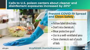Check spelling or type a new query. Cleaning And Disinfectant Chemical Exposures And Temporal Associations With Covid 19 National Poison Data System United States January 1 2020 March 31 2020 Mmwr