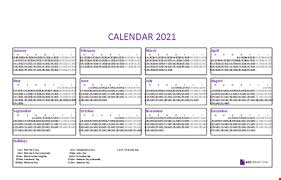 Simple calendar 2021 and calendar 2021 with notes in ink saver color scheme. Calendar 2021 Excel