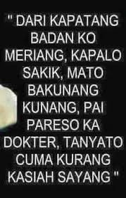 Pin Oleh Buyuang Kaliang Di Kato Kato Minang Bermakna Kutipan Instagram Lucu Kutipan Lucu Gambar Lucu