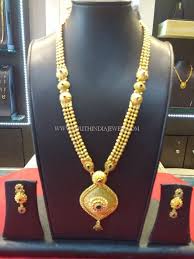 67 Grams Weight Gold Haram Set South India Jewels Gold Wedding Jewelry Gold Haram Gold Fashion Necklace