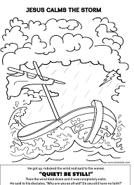 Jesus Calms The Storm Jesus Calms The Storm Kindergarten Worksheets Free Bible Printables